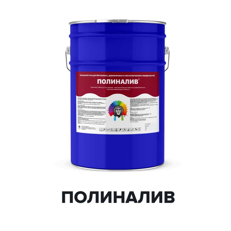 Наливной полиуретановый пол - ПОЛИНАЛИВ (Kraskoff Pro)