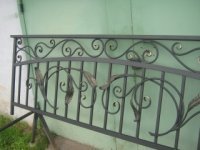 Балконы Перила  с элементами художественной  ковки