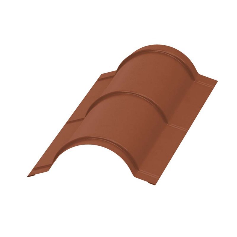 Планка конька круглого R110х2000 NormanMP
(ПЭ-01-8004-0.5)