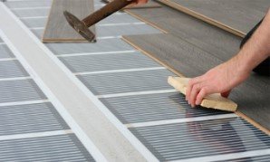 Монтаж теплого пола под паркетную доску