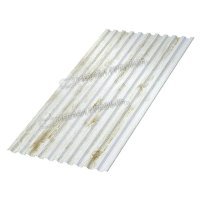 Профилированный лист С-21x1000-B (ECOSTEEL_MA-01-Беленый
Дуб-0,5)