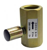 VE-PACKO кран кнопочный (уменьшенной металлоёмкости) для манометра