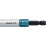 Адаптер для бит с двойным держателем и магнитом, 65мм, 1/4"
GROSS 11615