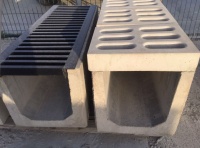 Лоток водоотводный бетонный Аквасток DN 100  H 250 1000x165x250  Е600 ВЧ-50