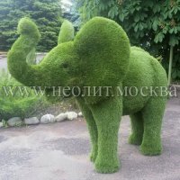 Топиарные декоративные фигуры из искусственной травы