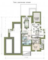 107AC"Современник плюс"- современный коттедж c цокольным этажом