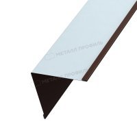 Планка угла внутреннего 115х115х2000 NormanMP
(ПЭ-01-8017-0.5)