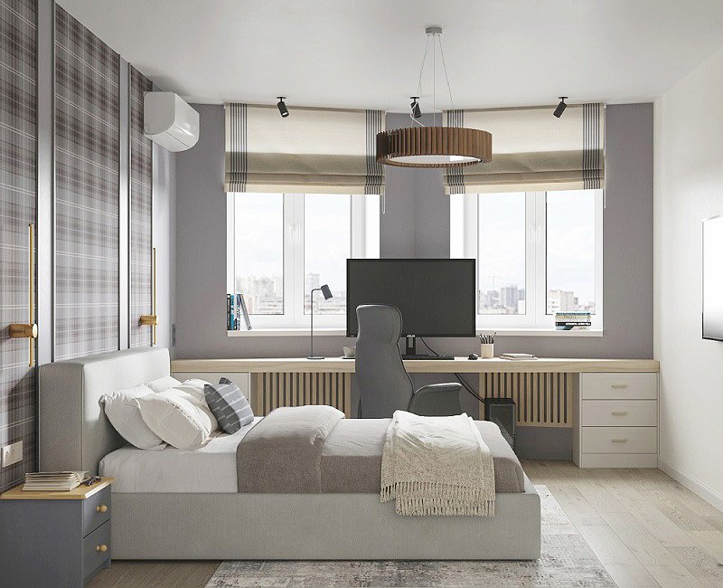 Ремонт однокомнатной квартиры 33 кв. м. под ключ