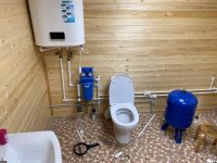 Монтаж системы отопления и водоснабжения