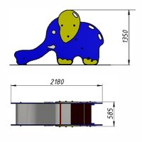 Горка "Слоник"