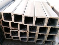 Труба нержавеющая матовая профильная AISI 316L　в наличии