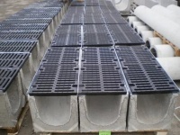 Лоток водоотводный бетонный Аквасток DN 200 H 410 1000x355x410 Е600 ВЧ-50