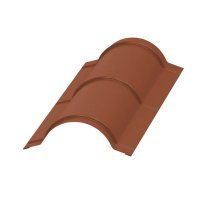 Планка конька круглого R110х2000 NormanMP
(ПЭ-01-8004-0.5)