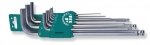 H06SA209S Набор шестигранников Extra Long дюйм (9 шт)
Jonnesway