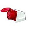 Стационарная защищенная розетка 3P+PE 32A (309.124) - 83032