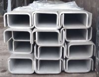 Швеллер нержавеющий гнутый  AISI 304  40х80х40х4 50х100х50х5 60х140х60х5  60х160х60х5