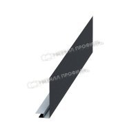 Планка карнизного свеса сложная 185х50х2000
(VALORI-20-Grey-0.5)