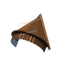 Заглушка конька круглого конусная
(PURMAN-20-Argillite-0.5)