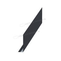Планка карнизного свеса 250х50х3000 NormanMP
(ПЭ-01-7024-0.5)