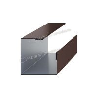 Планка угла внутреннего сборная нижняя Woodstock 50х30х3000
(ПЭ-01-8017-0.45)