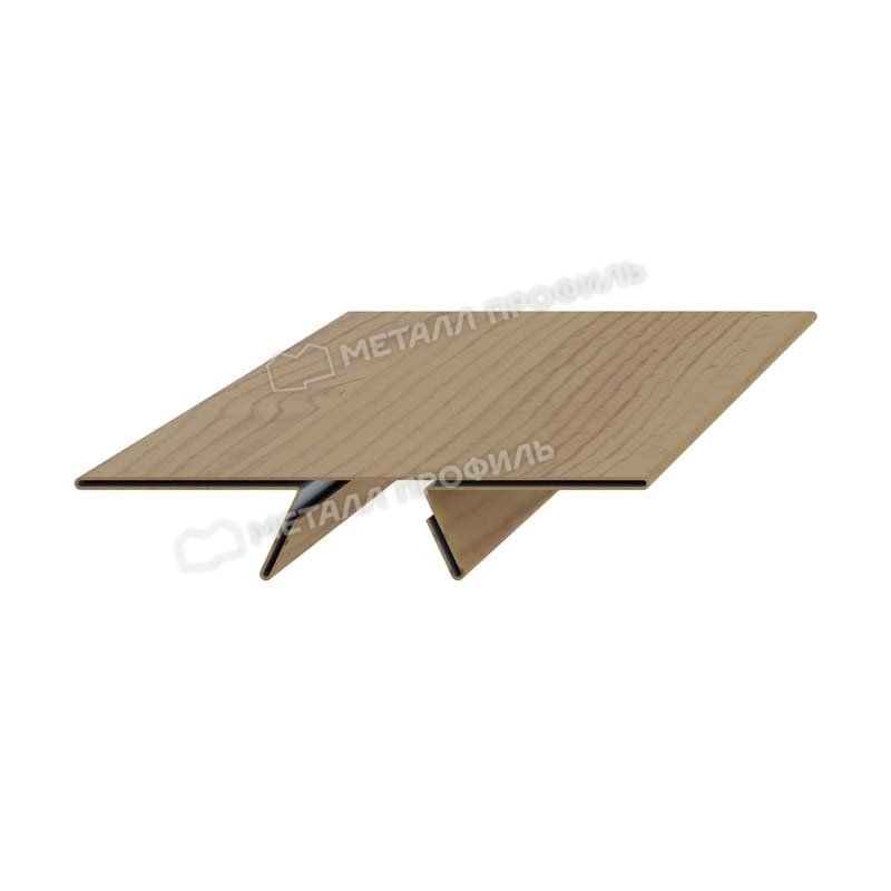 Планка стыковочная сборная нижняя Woodstock 50х33х3000
(ECOSTEEL_MA-01-Сосна-0.5)