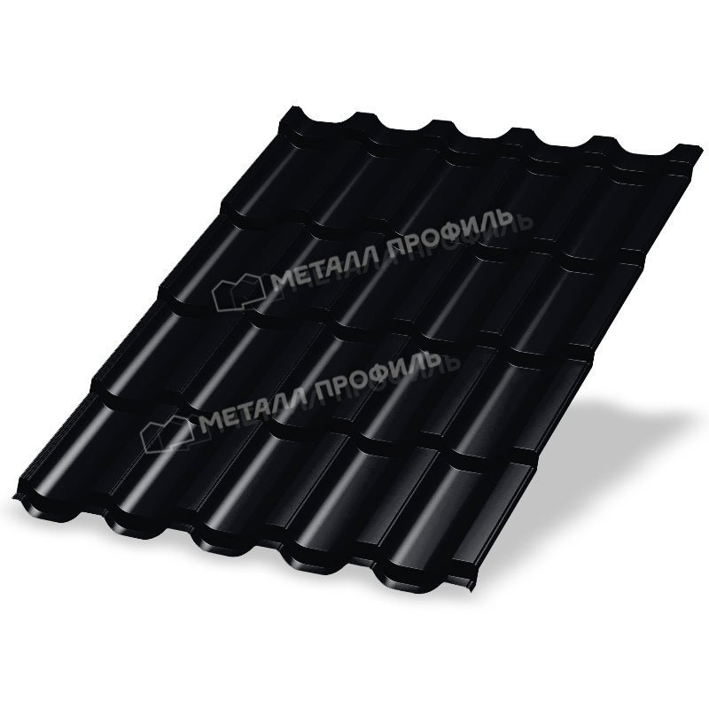 Металлочерепица МП Трамонтана-S (VikingMP
E-20-9005-0.5)