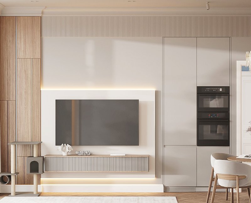 Ремонт двухкомнатной квартиры 45 кв. м. под ключ