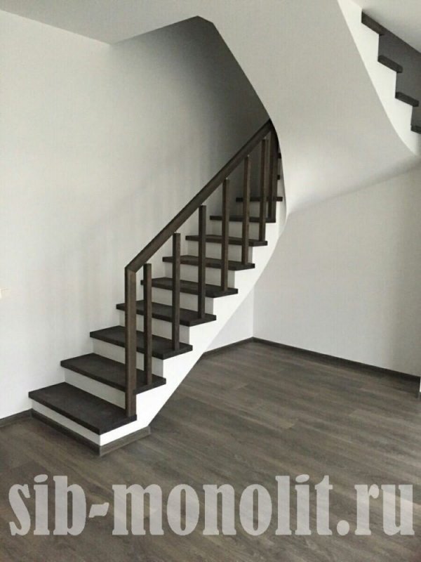 Лестницы монолитные бетонные