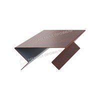 Планка угла наружного сборная нижняя Woodstock 70х28х3000
(ECOSTEEL-01-МореныйДуб-0.5)