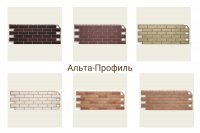 Фасадные панели Кирпич Альта-Профиль