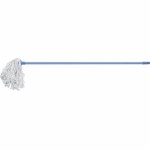 Швабра 120 см, веревочная насадка из хлопка, 200 гр,
сиреневая ELFE Light 93522