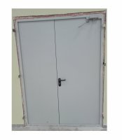 Дверь металлическая технического назначения 2ств. размером от 1300х1500 до 1590х2400 мм
