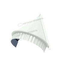 Заглушка конька круглого конусная NormanMP
(ПЭ-01-9003-0.5)