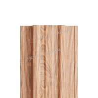 Штакетник металлический МП TRAPEZE-T 16,5х118
(ECOSTEEL_T-01-Кедр-0.5)