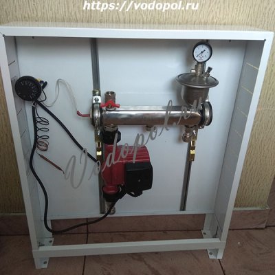 Автономные водяные теплые полы под ключ