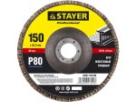 Круг лепестковый торцовый, серия PROFESSIONAL Stayer
36581-150-040