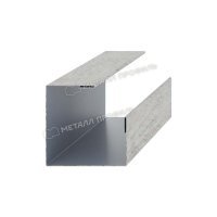 Планка угла внутреннего сборная нижняя Woodstock 50х30х3000
(ECOSTEEL_MA-01-Беленый Дуб-0.5)