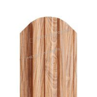 Штакетник металлический МП TRAPEZE-O 16,5х118
(ECOSTEEL_T-01-Кедр-0.5)