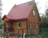 Деревянный дом из клееного бруса