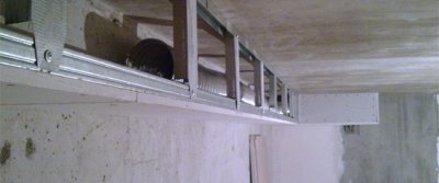 Каркас для гипсокартона — конструкция стен и потолков