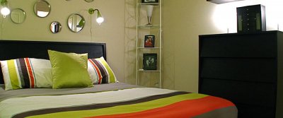 Фисташковый цвет в интерьере