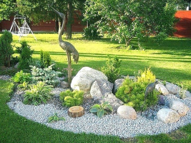 Сад камней в саду фото 2