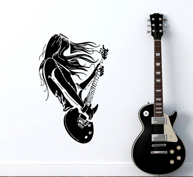 Декоративная наклейка рок-музыканта YOYOYU ART HOME DECOR