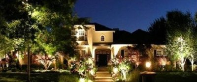 Освещение дачного участка