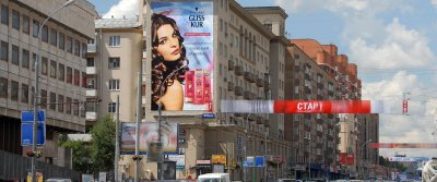 Какая наружная реклама не портит фасады зданий?