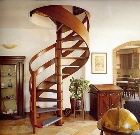 Как сделать винтовую лестницу своими руками? в интернет-магазине мебели taimyr-expo.ru