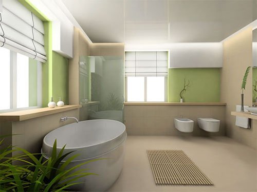 Стиль минимализм в интерьере ванной