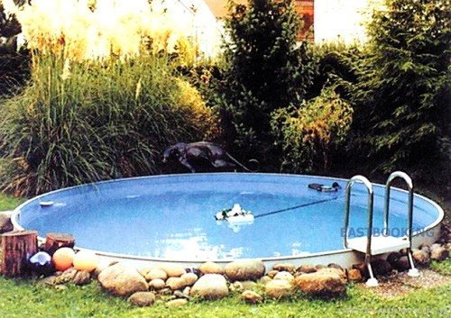 как сделать бассейн на даче своими руками