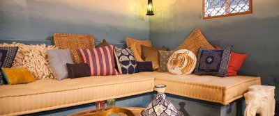 Эффект омбре в интерьере