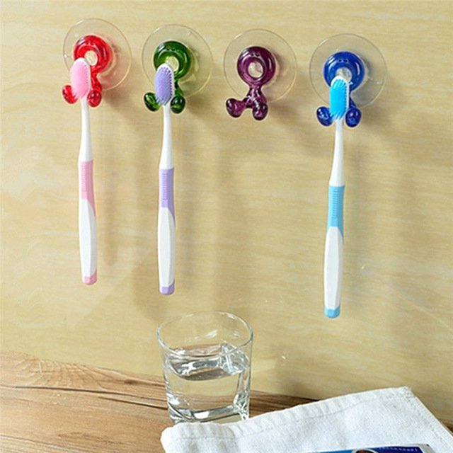 Держатели для зубных щеток на присоске Toothbrush holder